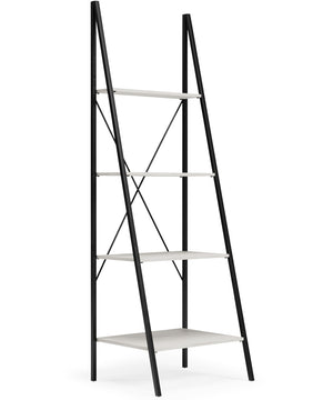 Bayflynn Bookcase White/Black