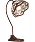 18" High Roseborder Desk Lamp