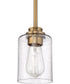 Bolden 1-Light Mini Pendant Satin Brass