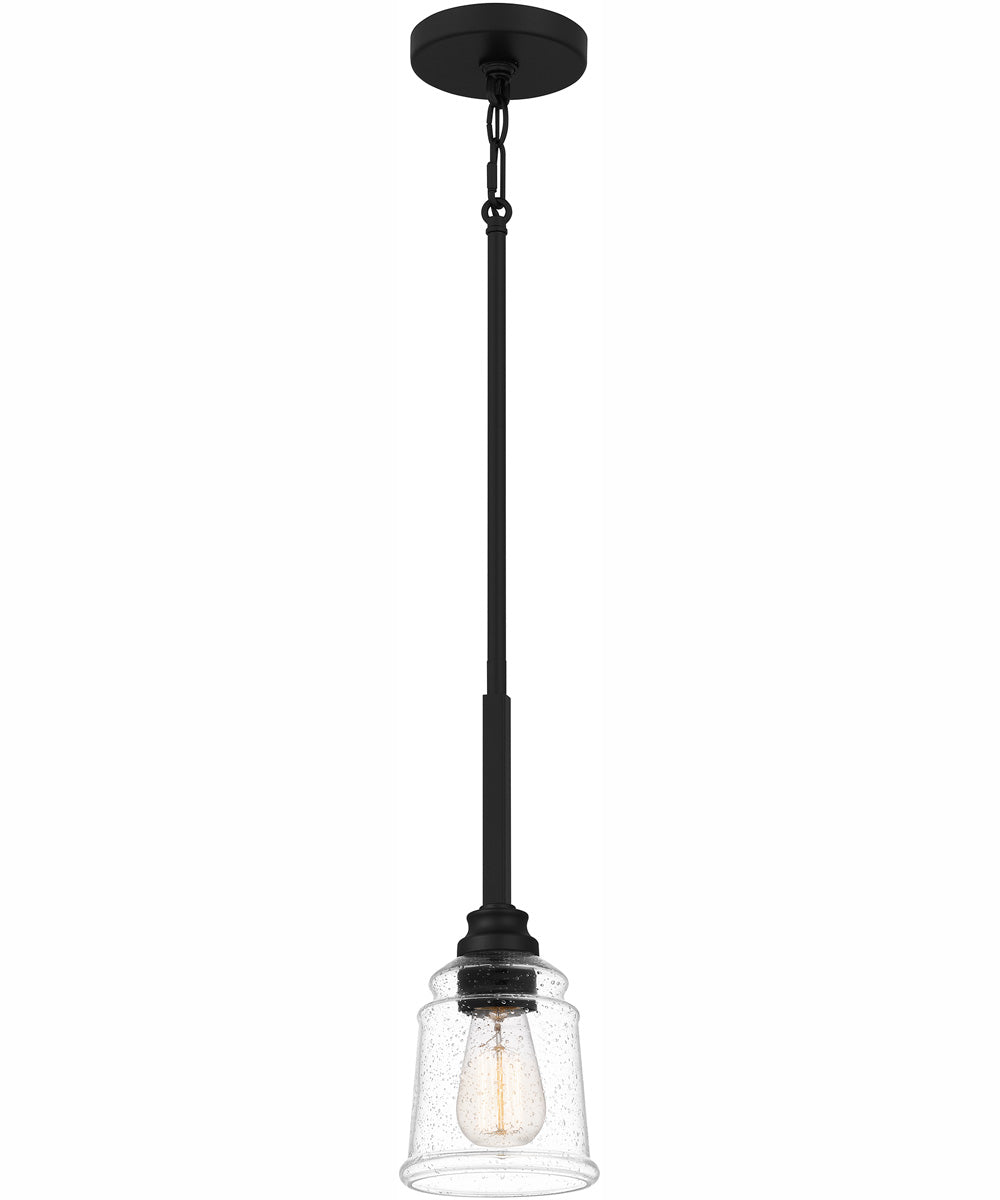 McIntire Small 1-light Mini Pendant Matte Black