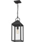 Thorpe Large 1-light Outdoor Pendant Light  Coastal Armour Aluminum Mottled Black
