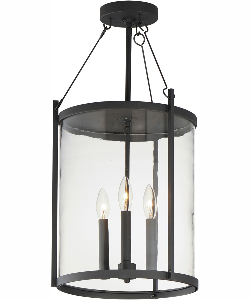 Belfry 3-Light Pendant Black