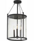 Belfry 3-Light Pendant Black