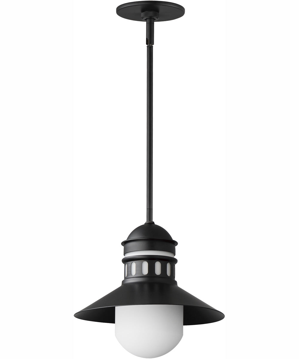Admiralty 1-Light Outdoor Pendant Black