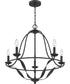 Bradbury 5-light Chandelier Grey Ash