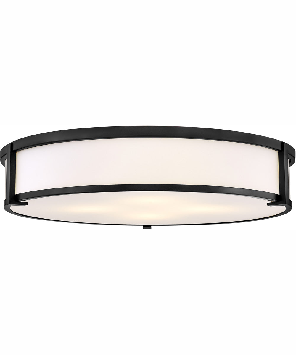 Lowell 4-Light Extra Large Flush Mount in Black