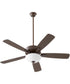 52" Ovation 2-light LED Ceiling Fan Oiled Bronze
