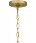Bryn 5-light Pendant Aged Brass