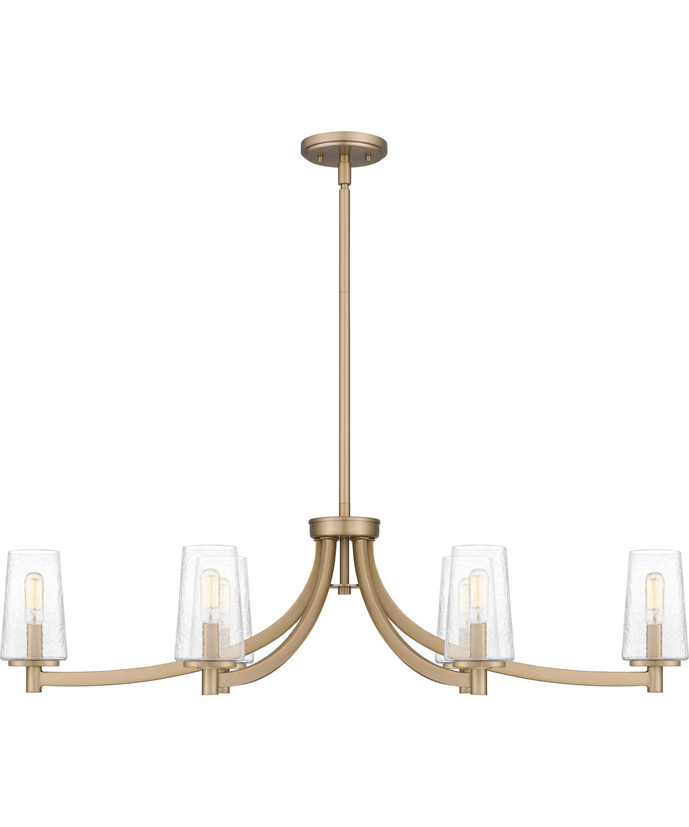 Miccio Medium 6-light Island Light Bronze Gold