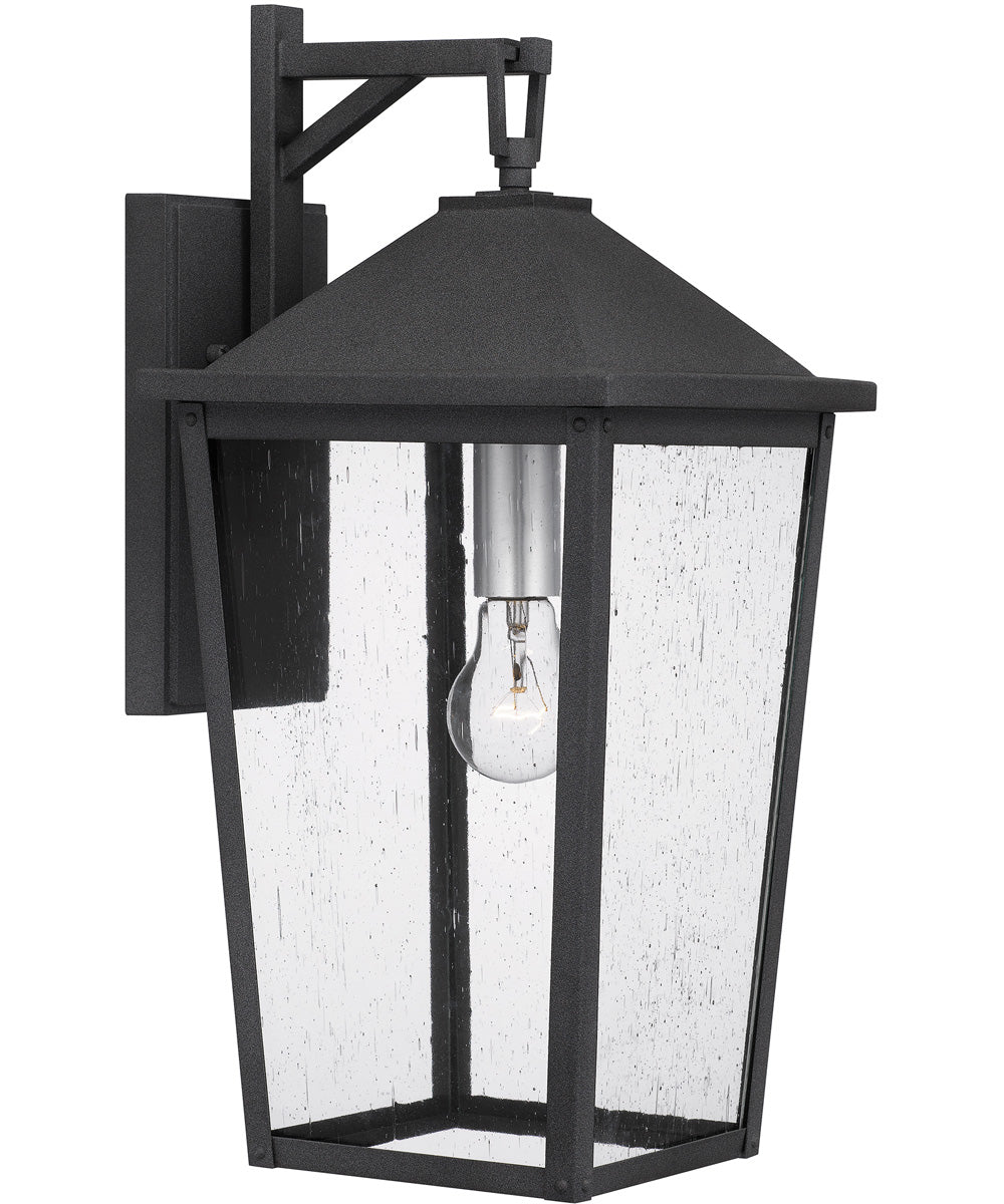 Stoneleigh Large 1-light Outdoor Wall Light  Coastal Armour Aluminum Mottled Black