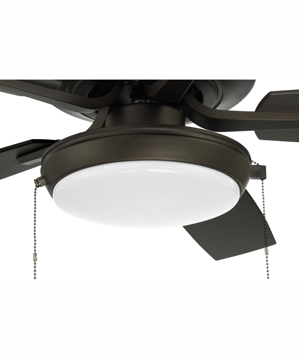 52" Outdoor Pro Plus 119 Pan Light Kit 1-Light Indoor/Outdoor Ceiling Fan Espresso
