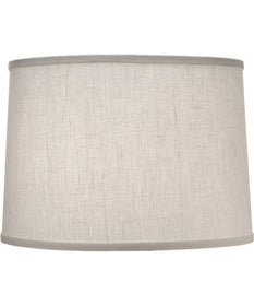 14x15x11 Cream Aberdeen Drum Hardback Lampshade