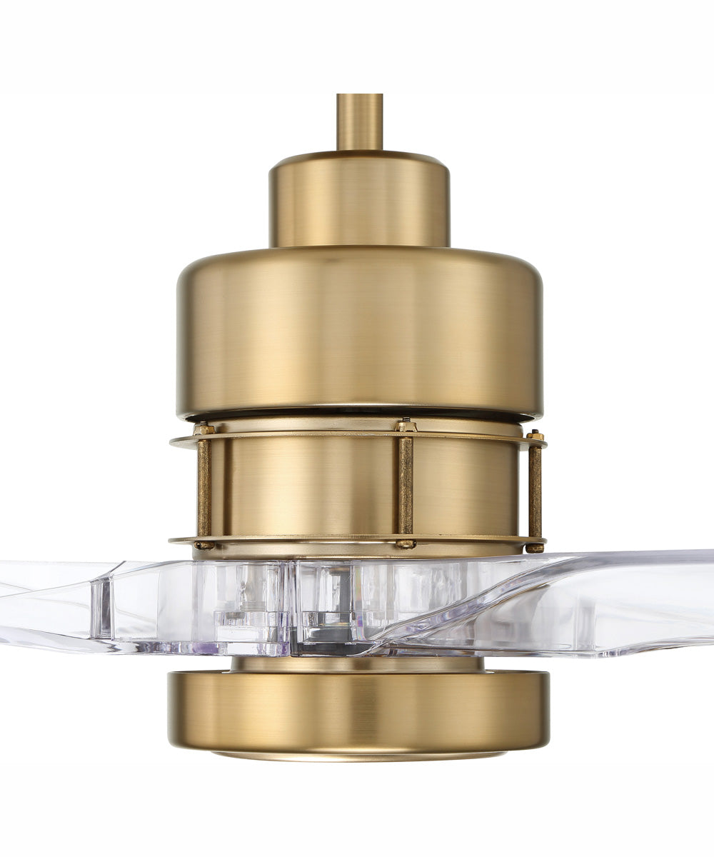 52" Sonnet WIFI 1-Light Ceiling Fan Satin Brass