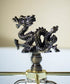 Asian Dragon Finial Antique Metal  2 5/8" high