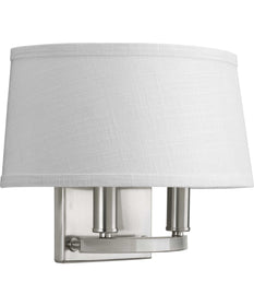 Cherish 2-Light Wall Sconce Brushed Nickel