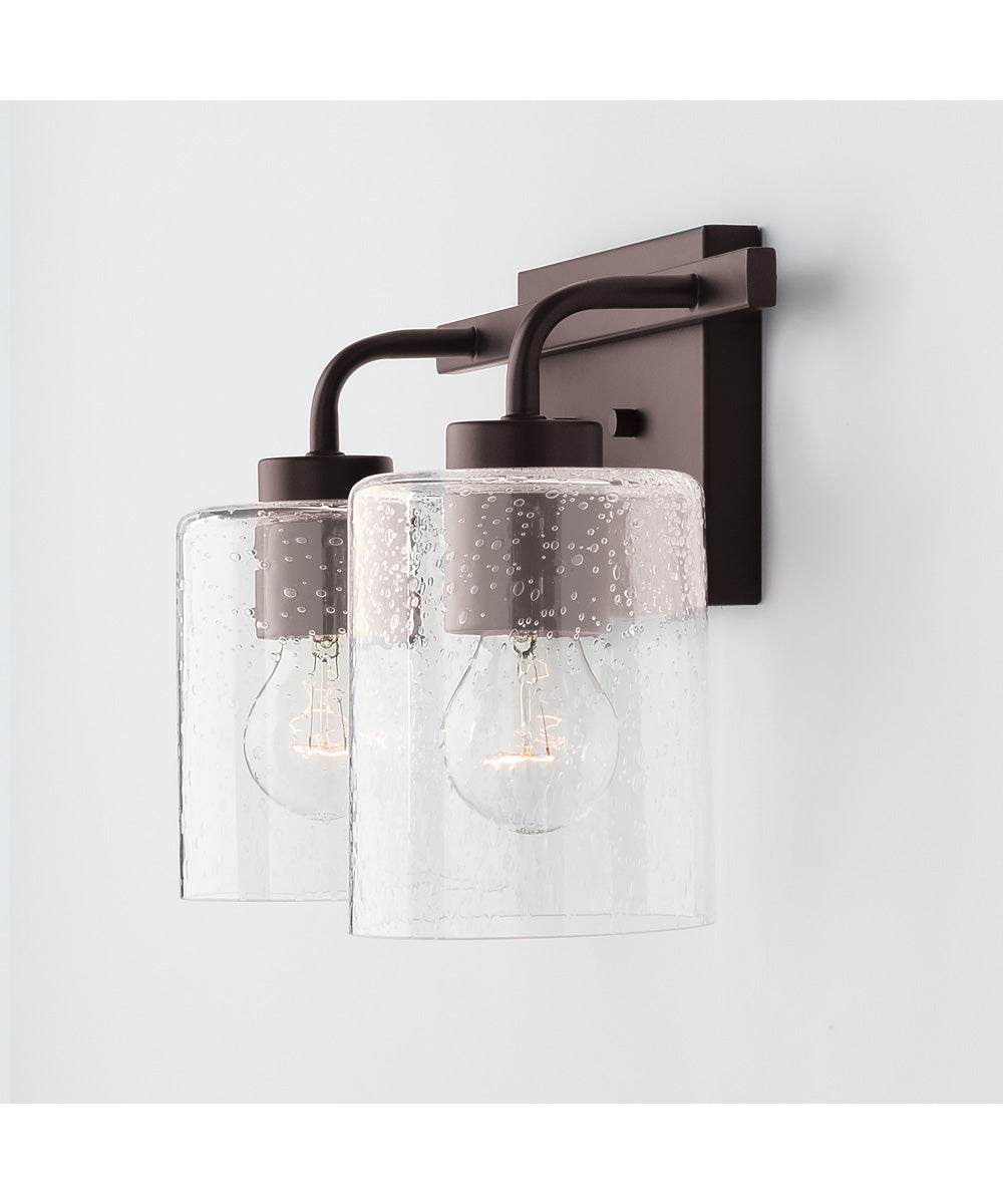 Greyson 2-Light Vanity Bronze