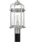 Carrington Large 1-light Outdoor Post Light Industrial Aluminum