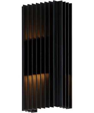 Rampart Medium LED Outdoor Wall Sconce Black