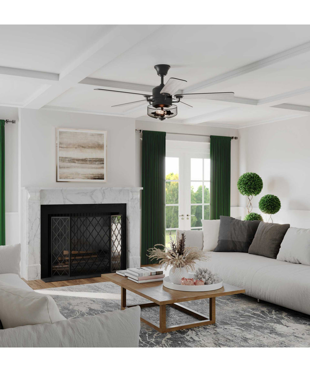 Greer 54" 5-Blade Ceiling Fan Gilded Iron