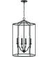 Peyton 4-Light Foyer Matte Black