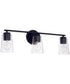 Portman 3-Light Vanity Matte Black
