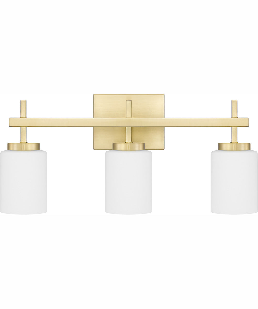 Wilburn Large 3-light Bath Light Satin Brass