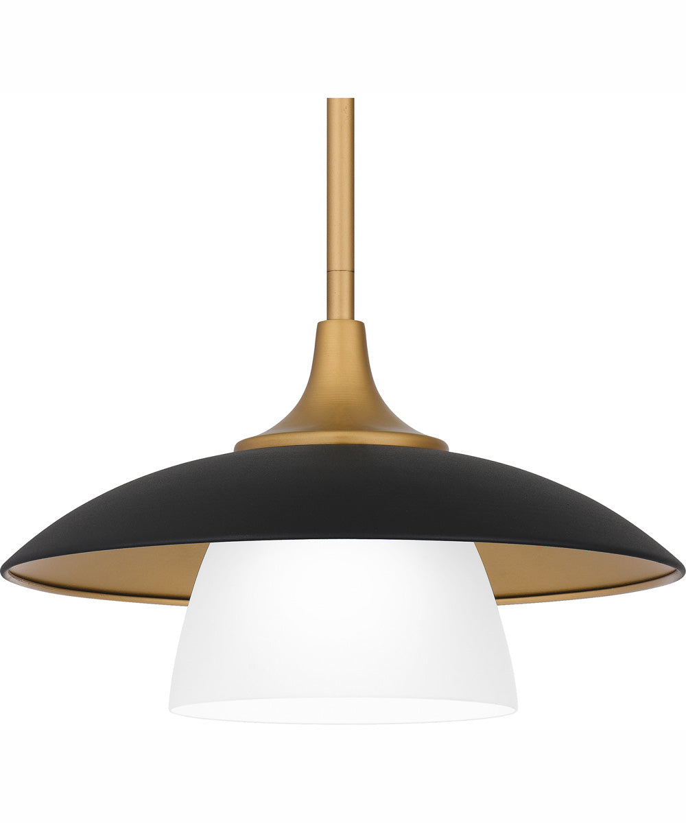 Fayette 1-light Mini Pendant Earth Black