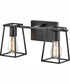 Filmore 2-Light Two Light Vanity in Black