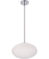 Gaze 1-Light Pendant Chrome