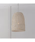 Naomi 1-Light Pendant Chalk White