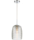 Rebound Small 1-light Mini Pendant Polished Chrome