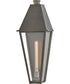 Endsley 1-Light Large Wall Mount Lantern in Blackened Brass