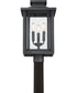 Wakefield Large 3-light Outdoor Post Light  Coastal Armour Earth Black