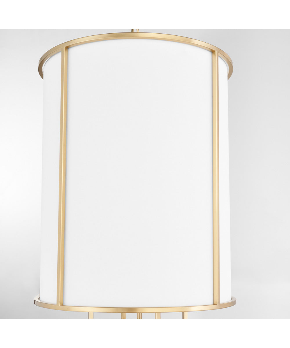 Eldorado 4-light Entry Foyer Hall Chandelier Aged Brass