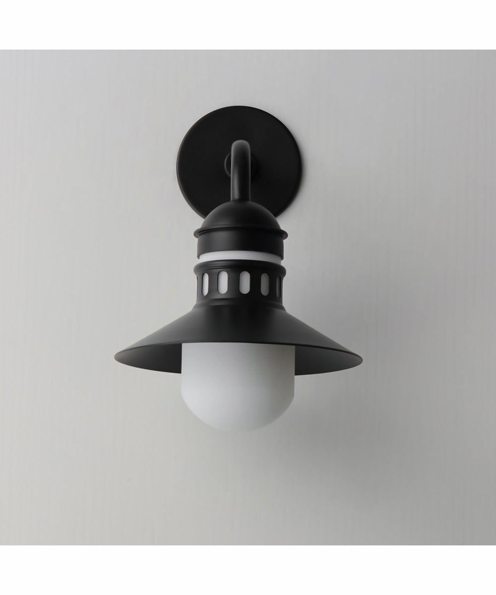 Admiralty 1-Light Outdoor Wall Sconce Black