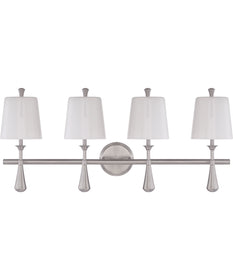 Palmer 4-Light Vanity Brushed Polished Nickel
