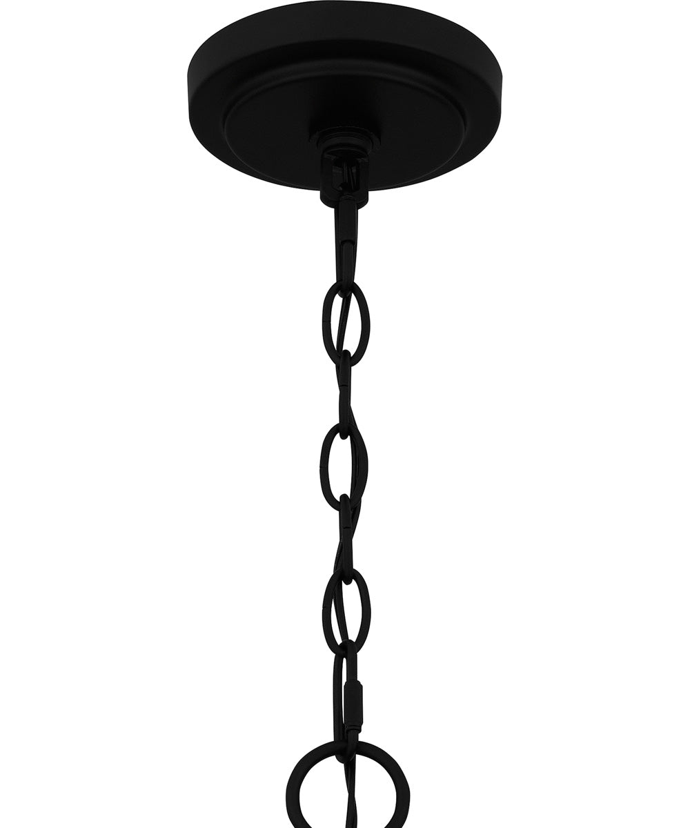 Seymour 5-light Chandelier Matte Black