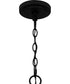 Seymour 5-light Chandelier Matte Black