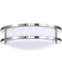 Glamour  Close-to-Ceiling Brushed Nickel