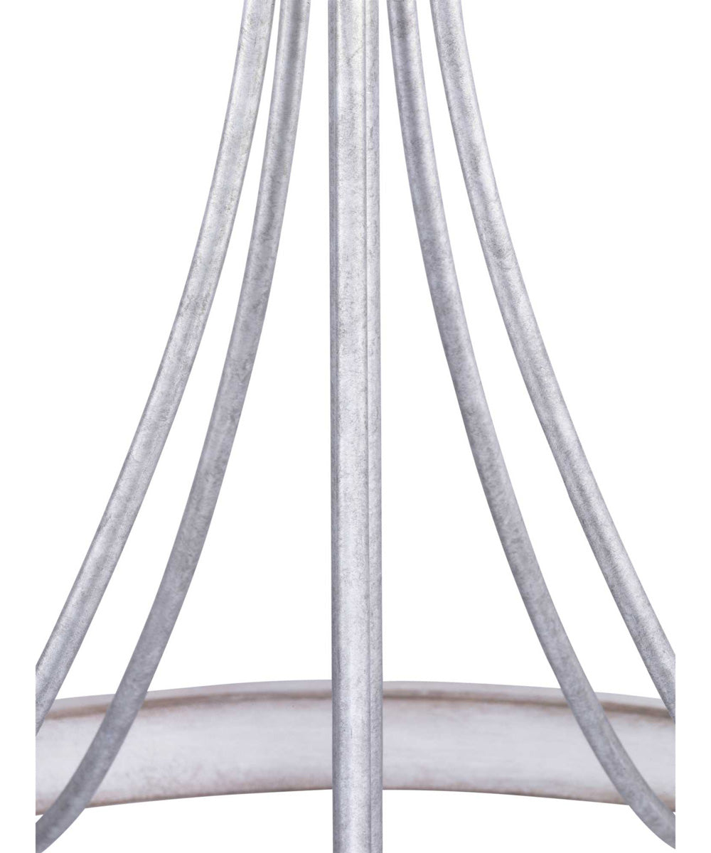 Gulliver 5-Light Coastal Chandelier Light Galvanized Finish