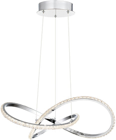 Rumi  Pendant Polished Chrome