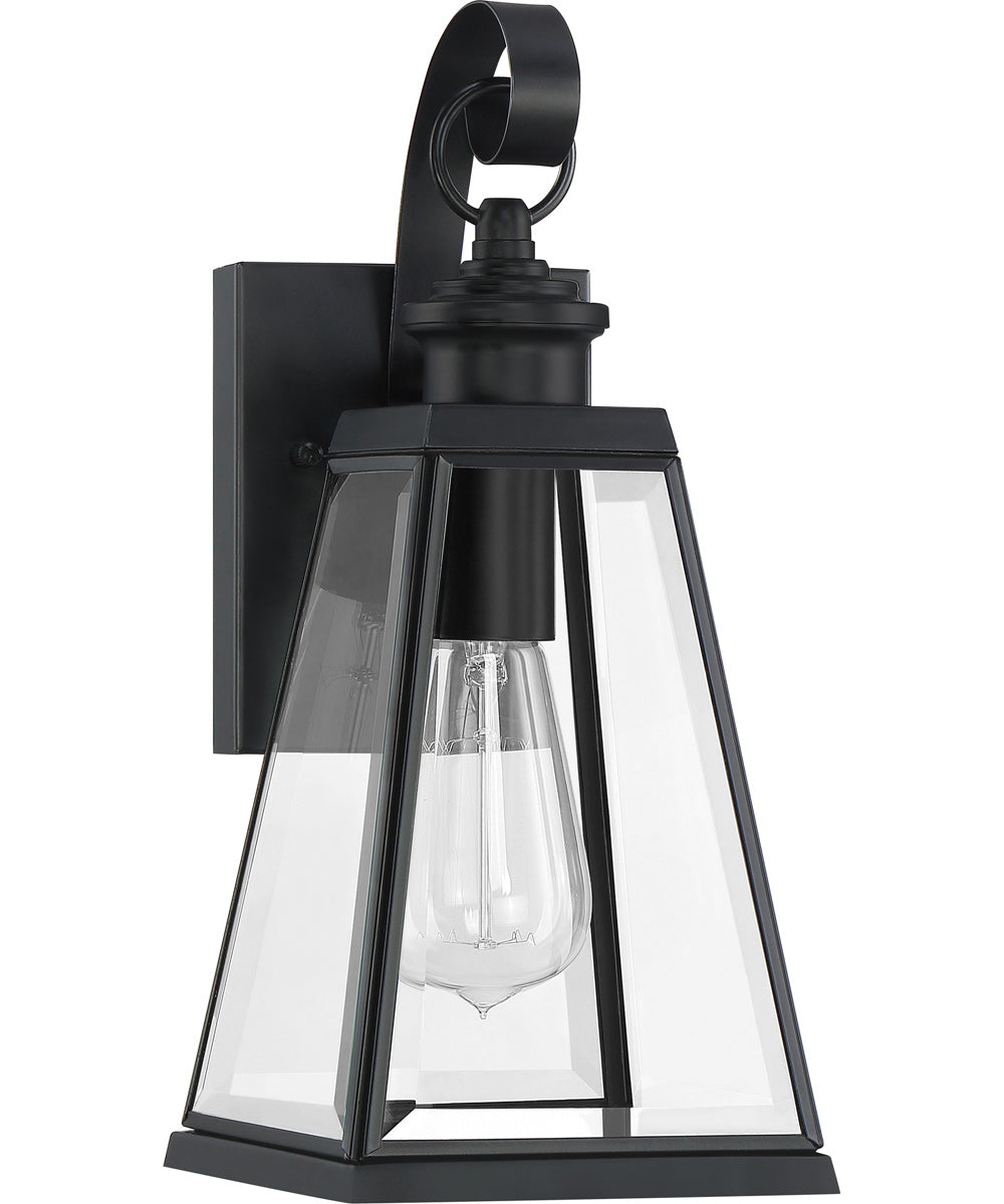 Paxton Small 1-light Outdoor Wall Light Matte Black