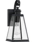Paxton Small 1-light Outdoor Wall Light Matte Black