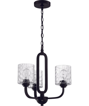 Collins 3-Light Chandelier Flat Black