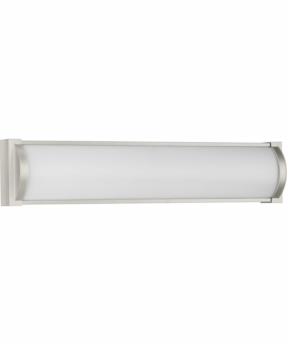 Barril 24 in. Medium Modern Integrated LED Linear Vanity Light Brushed Nickel