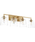Eldorado 4-light Bath Vanity Light Aged Brass