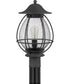 Boston Large 1-light Outdoor Post Light Mottled Black