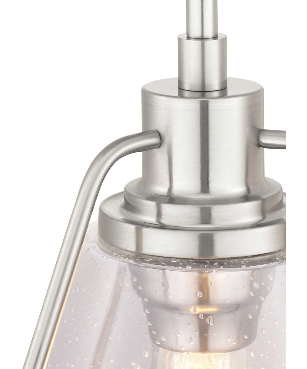 Range 1-Light Pendant Brushed Nickel