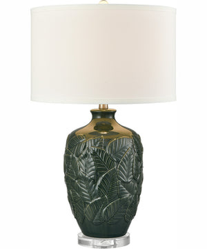 Goodell 27.5'' High 1-Light Table Lamp - Green Glaze