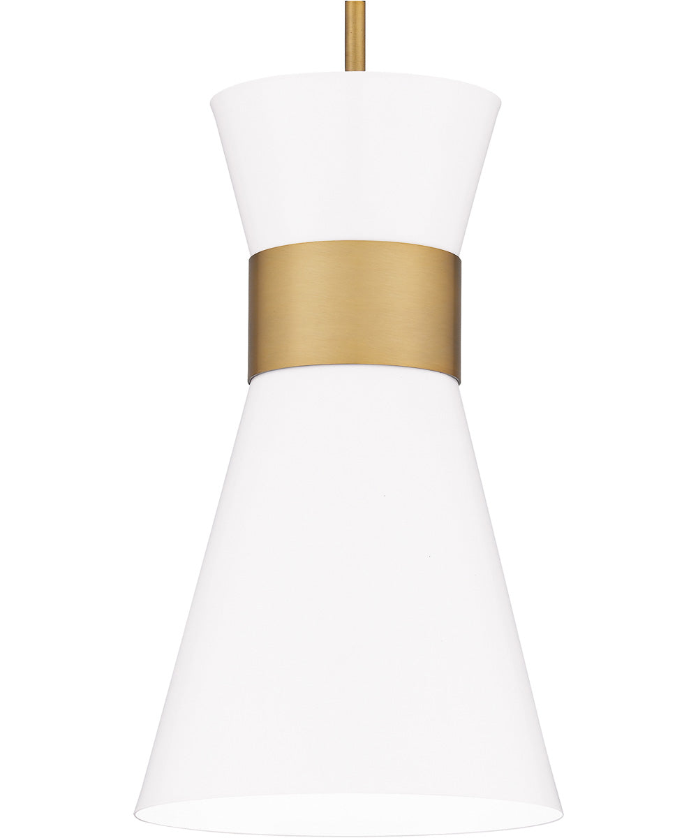 Fremont Small 1-light Mini Pendant Aged Brass